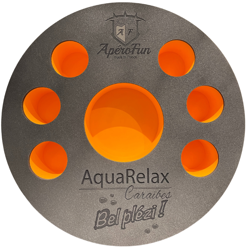 Bar flottant compacte / orange
