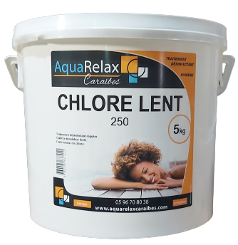Chlore lent stabilise  5kg