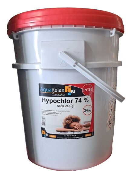 Chlore stick - PCH longue durée 24,9kg