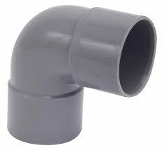 Coude PVC 90°ø50 x 1.5" ff col-tar