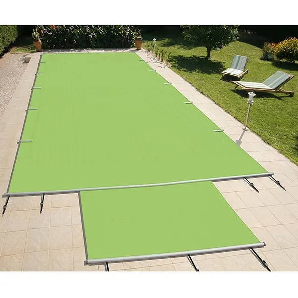 Couverture à barre EVO Amande/Beige -  l<3m max - Beton /m2 [Astrapool]