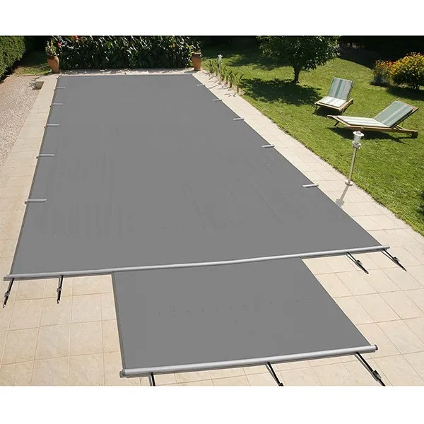 [4030] Couverture à barre EVO Gris -  l<3m max - Beton  /m2 [Astrapool]