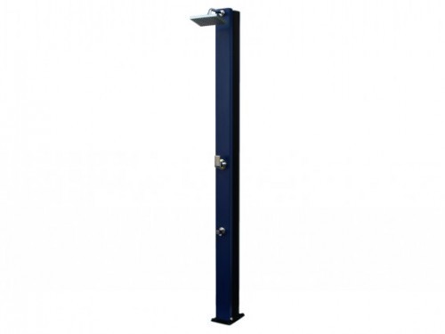 [8183697697509] Douche solaire alu bleu marine 30l rince pied