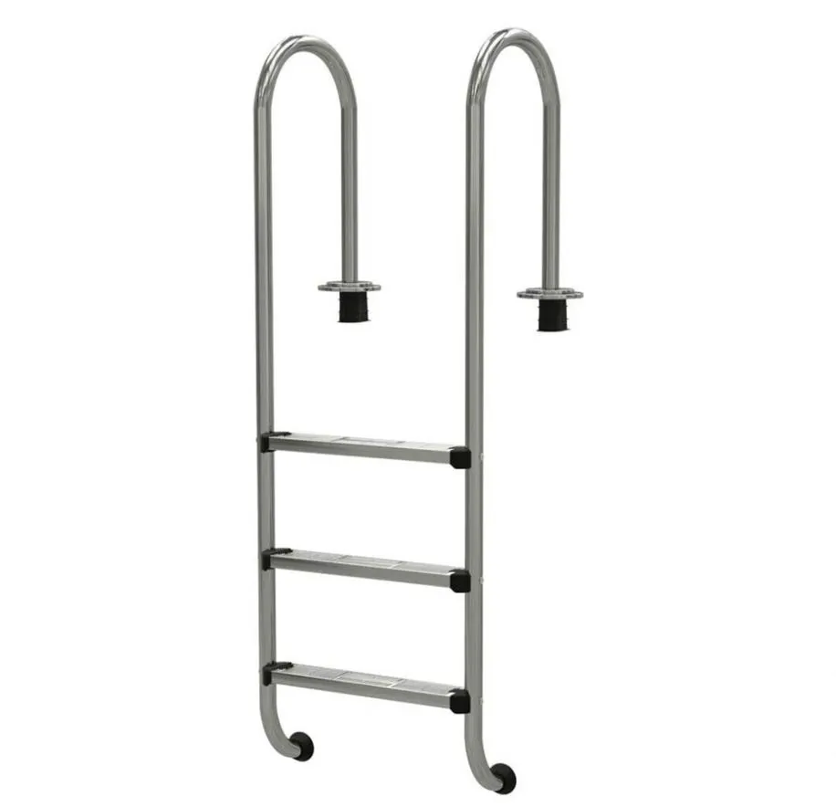 Échelle inox droite 3 marches