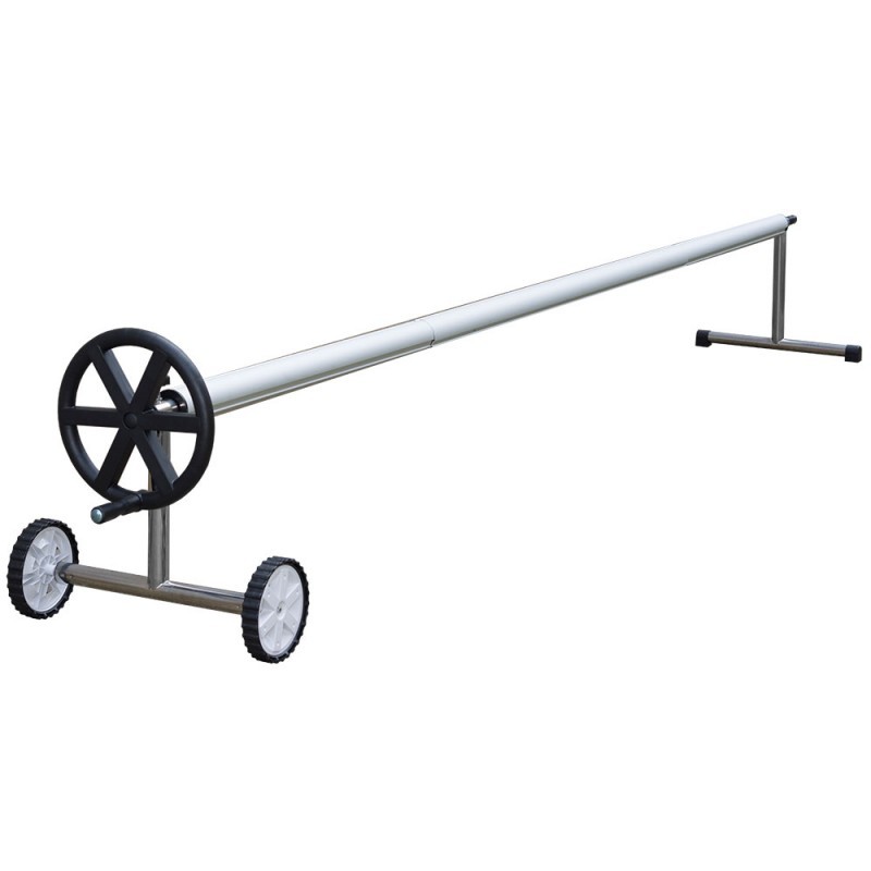 Enrouleur bâche à bulle telescopique 1.8m/4.5m