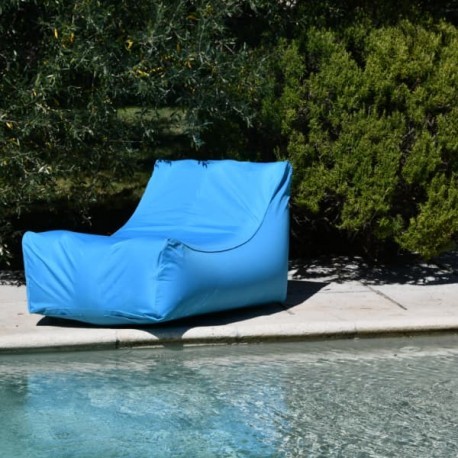[8184153438100] Fauteuil flottant Nap bleu