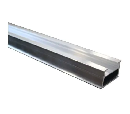 Lambourde aluminium profildeck 2,40 m - hauteur 27 [JOUPLAST]