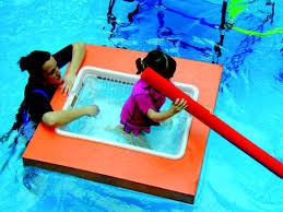 Mini baby pool 100x100x9 avec panier