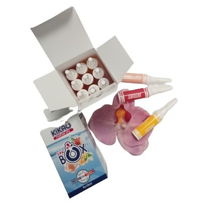 Parfum 9x10ml (mimosa/litchee/fleur de soie) [Kikao]