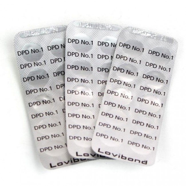 [8183284353030] Réactif dpd n°1, 1 tablette,10 pastilles