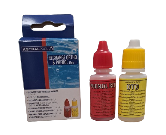 Recharge testeur gouttes Cl/ph [Astral]