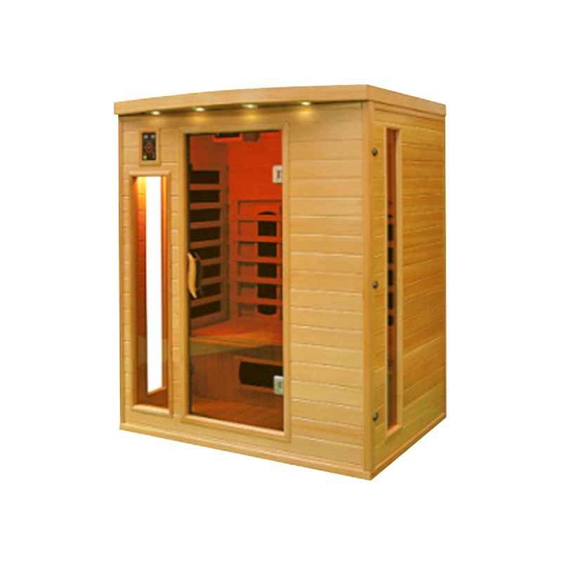 Sauna infrarouge 3 places 125x153 - 2070 w