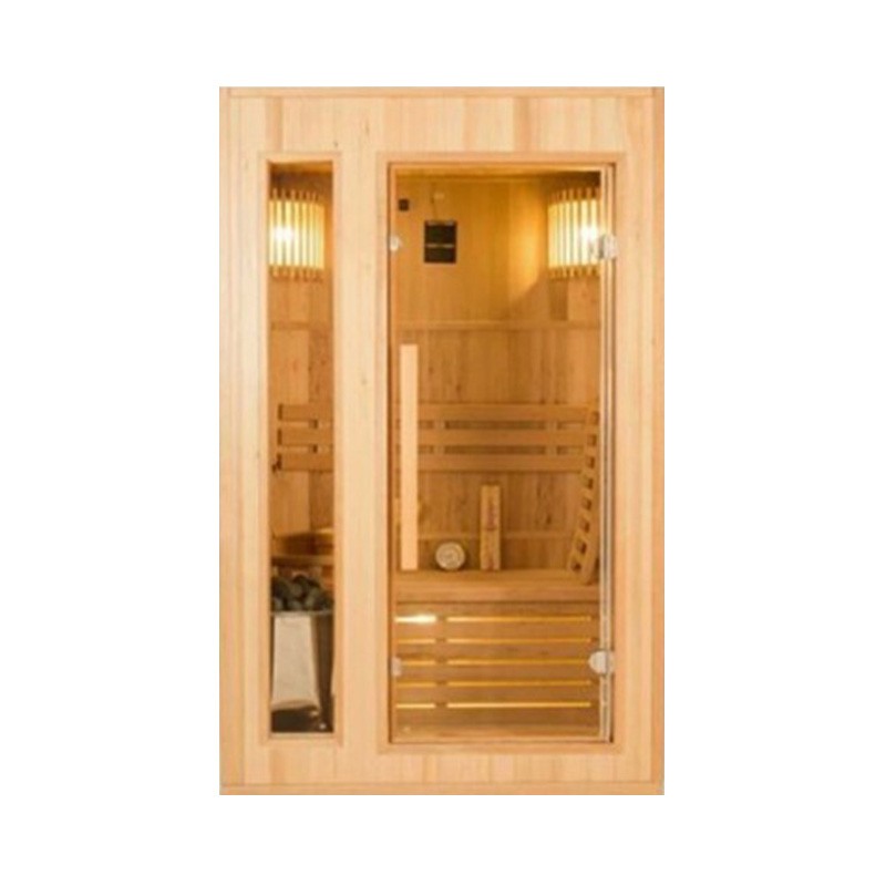 Sauna traditionnel  2 places 120x110cm  3.5 kw