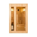 Sauna traditionnel  2 places 120x110cm  3.5 kw