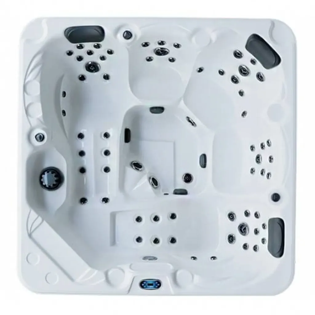 Spa malanga blanc/gris fonce