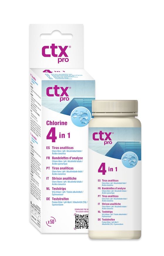 [4022] Testeur Ctx 4 en 1 Cl/ph/stab/alc