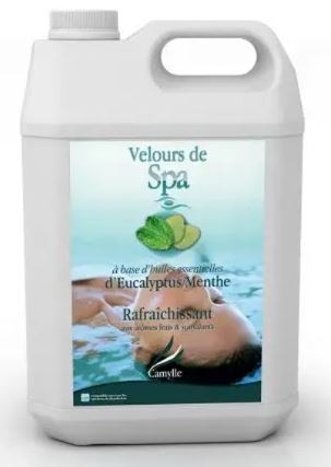 Velours de spa euca/menthe 5l