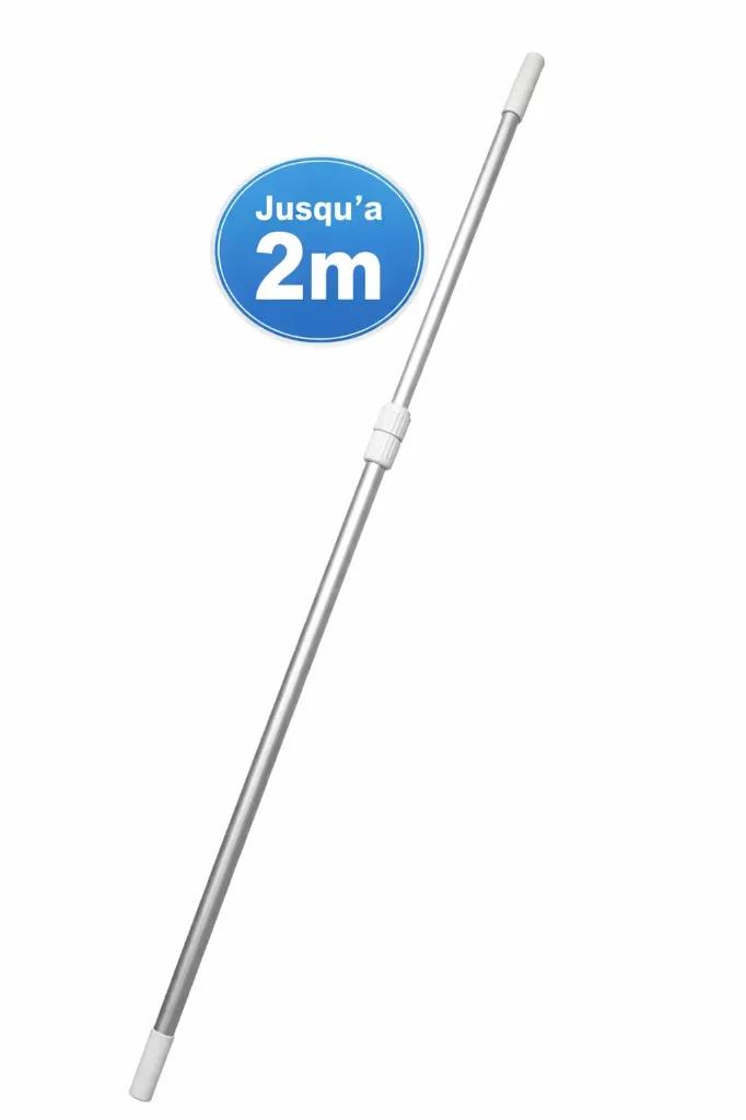 Manche télescopique 1,2 à 2m