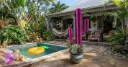 Cactus décoratif extérieur 3D rose (170 cm)